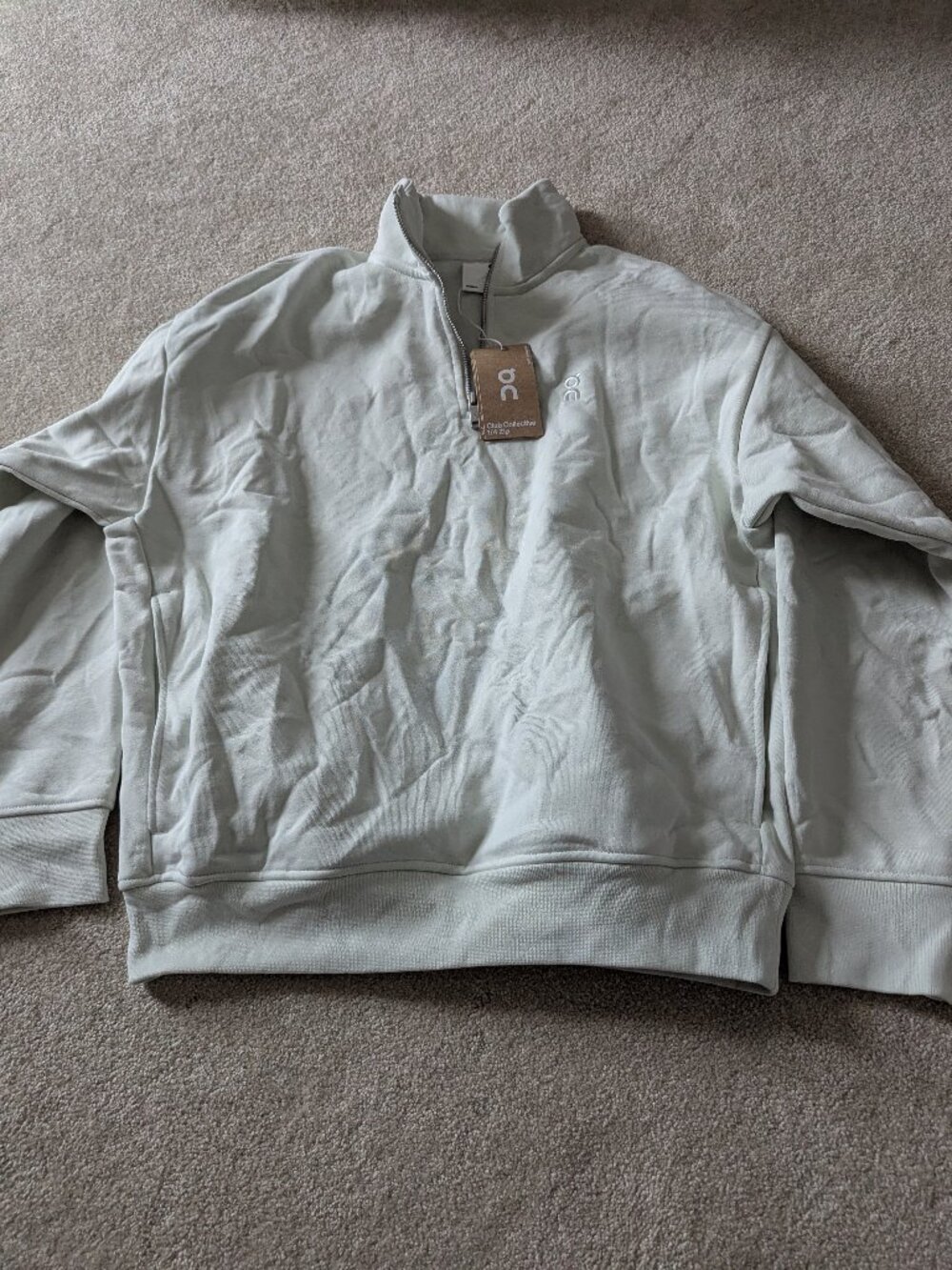 On Club Collective 1/4 Zip - Womens Small NWT